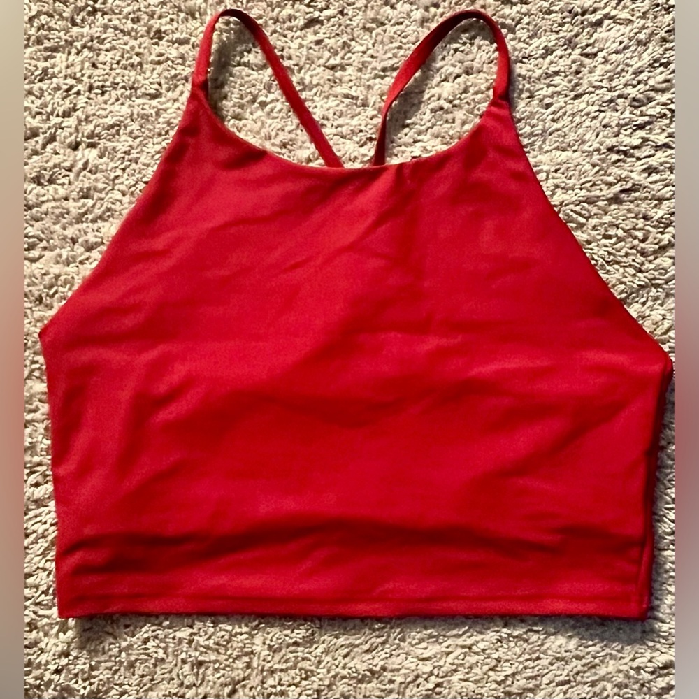 Old Navy Racerback Long Line Sports Bra